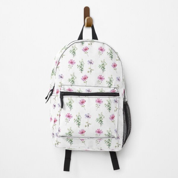 Item preview, Pastel Pink and Sage Green Watercolor Cornflower Wildflower designed and sold by MeowcuryRising.