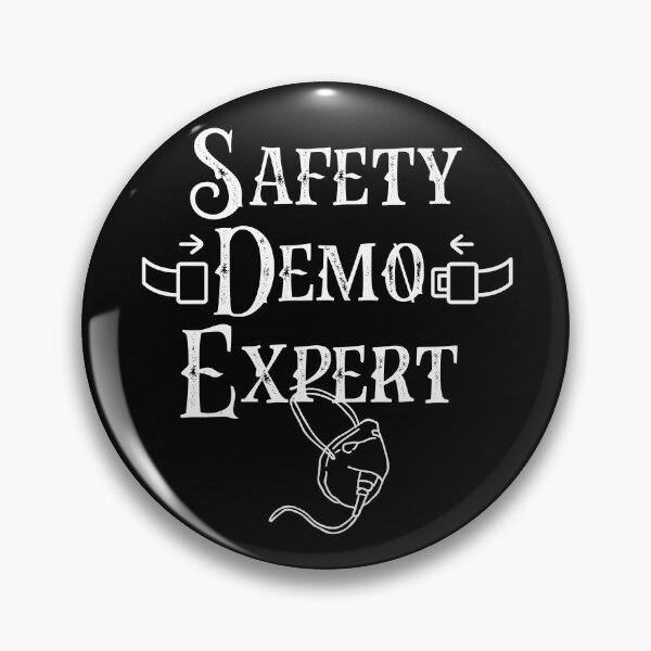 Item preview, Safety Demo Expert  designed and sold by PurrfectJourney.