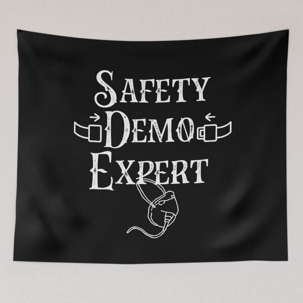 Item preview, Safety Demo Expert  designed and sold by PurrfectJourney.