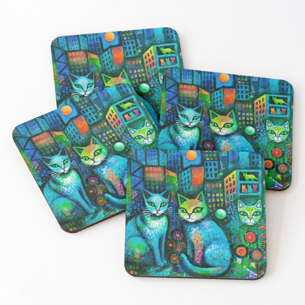Item preview, Cats by Moonlight designed and sold by Karin Zeller.