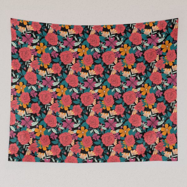 Item preview, Rosie romantic roses maximalist floral dopamine decor dopamine dressing valentines designed and sold by Kimmygowland.