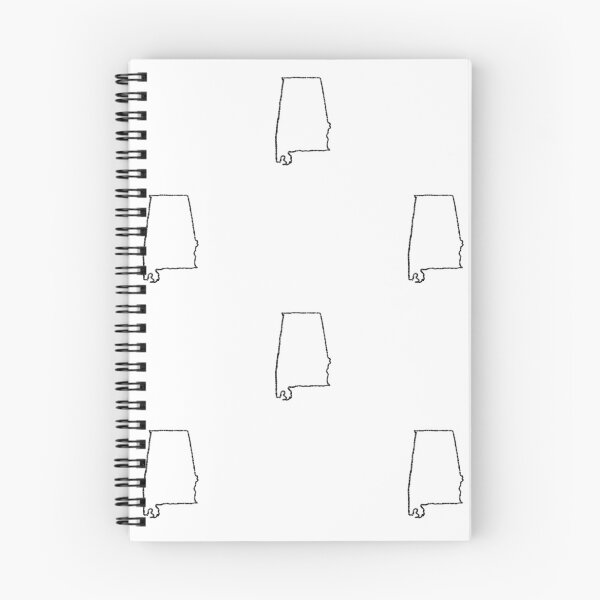 Item preview, Black Alabama Outline designed and sold by morgan1205.