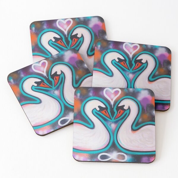 Item preview, Infinity Swan Art designed and sold by Dee Creates Art .