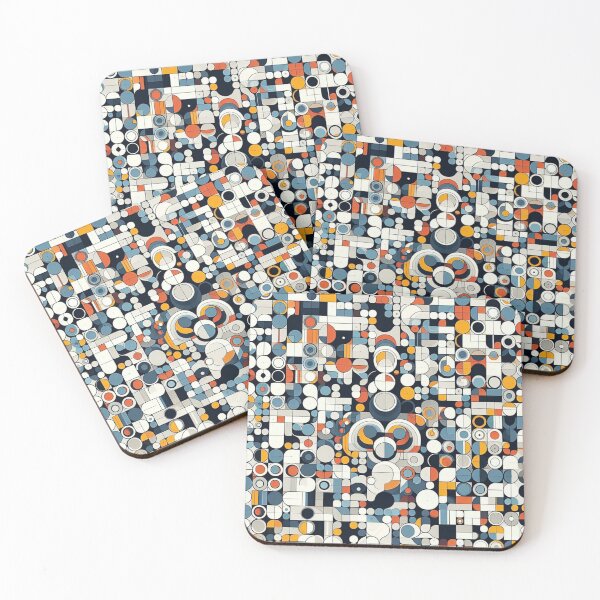 Item preview, Modern Geometric Pattern - Colorful Abstract Circles designed and sold by HausKatz.