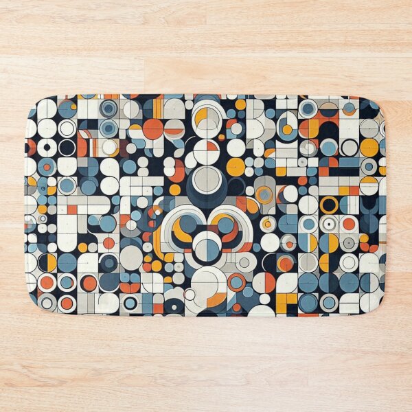 Item preview, Modern Geometric Pattern - Colorful Abstract Circles designed and sold by HausKatz.
