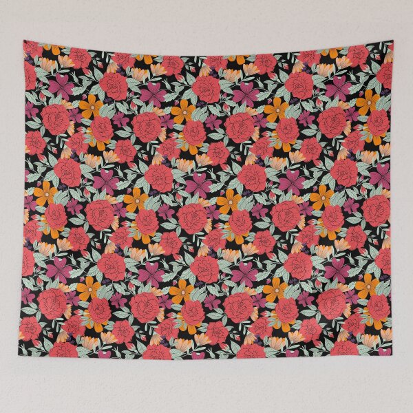 Item preview, Rosie romantic roses maximalist floral dopamine decor dopamine dressing valentines designed and sold by Kimmygowland.