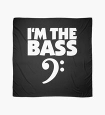 I'm the Bass (White) Scarf