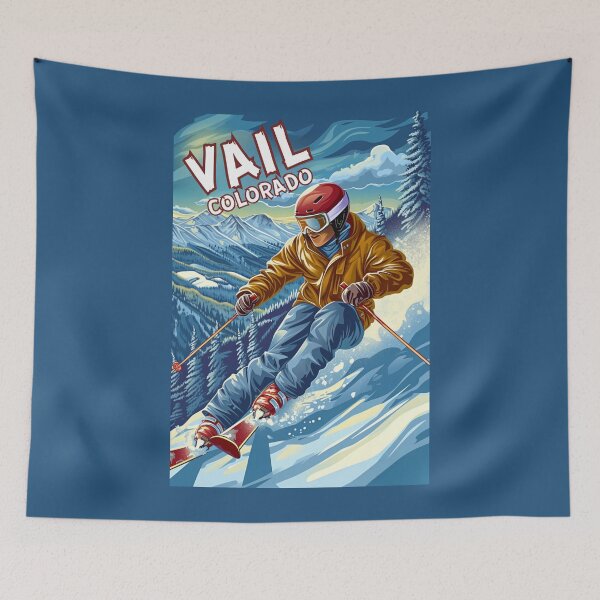 Item preview, Vail Colorado Ski  designed and sold by StudioRedKoala.