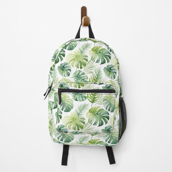 Item preview, Cottagecore Monstera Palm Leaves Botanical Beige Pastel Plants designed and sold by fluffstuffgifts.