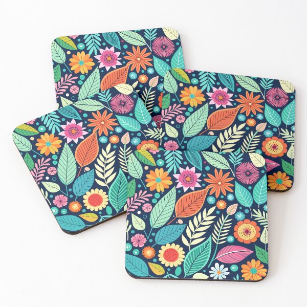 Item preview, Nature's Delight: Discover the Timeless Beauty of Mini Leaves and Flowers in Stunning Full-Color Patterns designed and sold by Rosa Elena Albornoz Mendez.