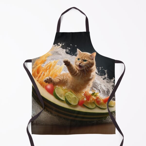 Item preview, A Cat on a taco surfboard designed and sold by 365Trendsetter.