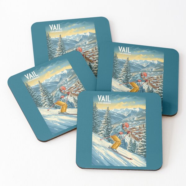 Item preview, Vail Colorado Ski  designed and sold by StudioRedKoala.