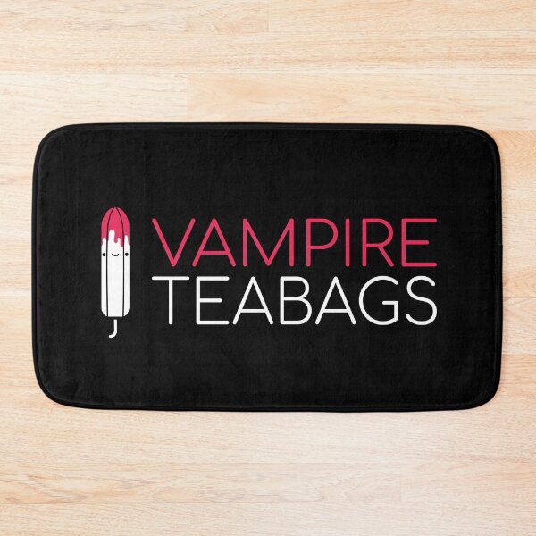 Item preview, Vampire Teabags Slogan Cute Dark Cartoon Tampon  designed and sold by JessicaAmber.