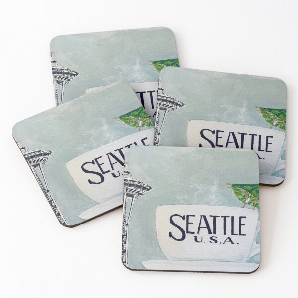 Item preview, Seattle USA designed and sold by jenesaiscluck.