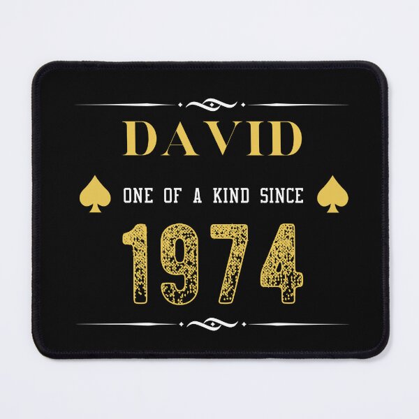 Item preview, 1974 David - One of a Kind Since Fiftieth designed and sold by TeeTown Treasure.