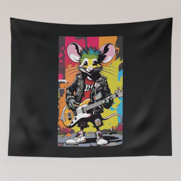 Item preview, Punk Mouse Peter designed and sold by BubbleTextBox.