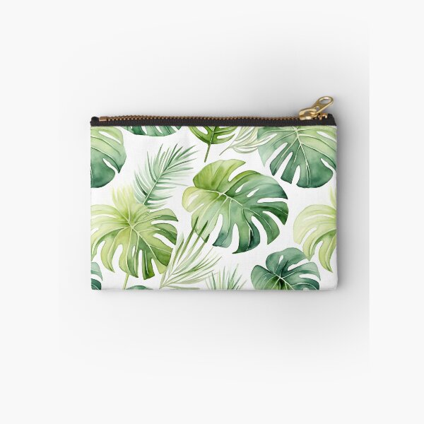 Item preview, Cottagecore Monstera Palm Leaves Botanical Beige Pastel Plants designed and sold by fluffstuffgifts.