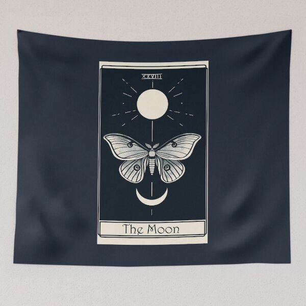 Item preview, The Moon Tarot Card designed and sold by Cephalopod-Art.