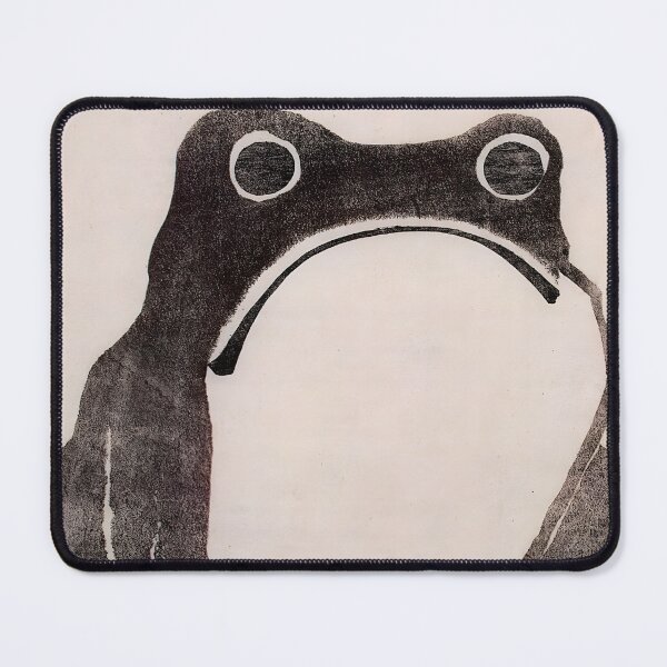 Item preview, Grumpy frog Japanese matsumoto hoji  | Unimpressed Frog Meika Gafu by Matsumoto Hoji  designed and sold by TeeARTHY.