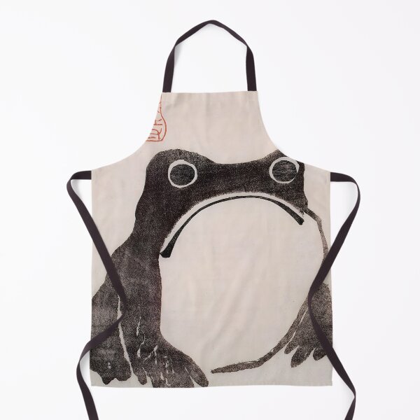 Item preview, Grumpy frog Japanese matsumoto hoji | Unimpressed Frog Meika Gafu by Matsumoto Hoji designed and sold by TeeARTHY.