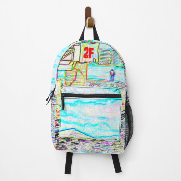Item preview, 2F looking up Waikiki Bay (The Ki's) designed and sold by R-F-B.