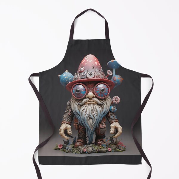 Item preview, Bionic Future Gnome from the Past designed and sold by TheGlassPortal.