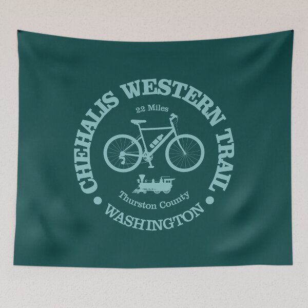 Item preview, Chehalis Western Trail (Cycling) designed and sold by curranmorgan.