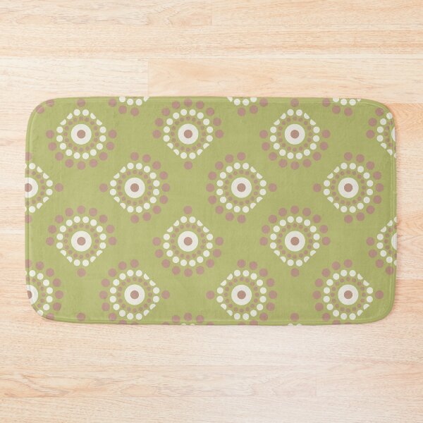 Item preview, Warm Neutrals Minimalist Dot Mandala Mirrored Scallop designed and sold by Triplicate Limited.