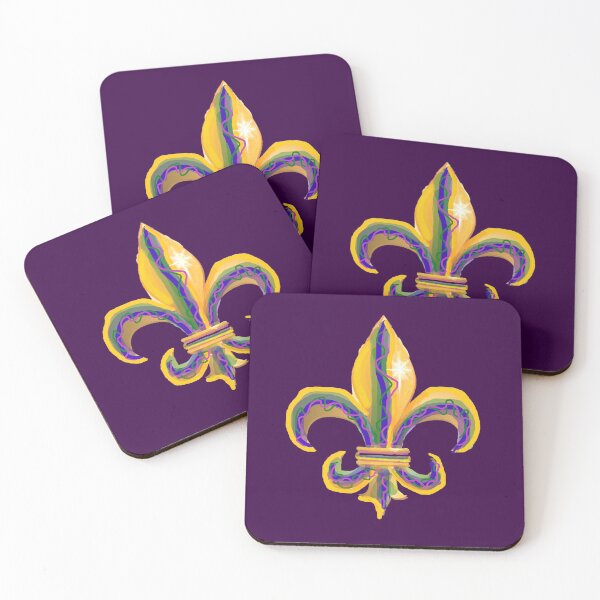 Item preview, FLEUR DE LIS MARDIS GRAS STYLE designed and sold by THE AMERICAN TEEVANGELIST.