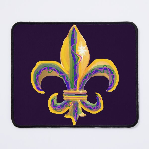 Item preview, FLEUR DE LIS MARDIS GRAS STYLE designed and sold by THE AMERICAN TEEVANGELIST.
