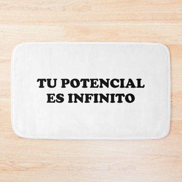 Artikelvorschau, Tu potencial es infinito – Spanische Motivation entworfen und verkauft von Inspirationmotivation.