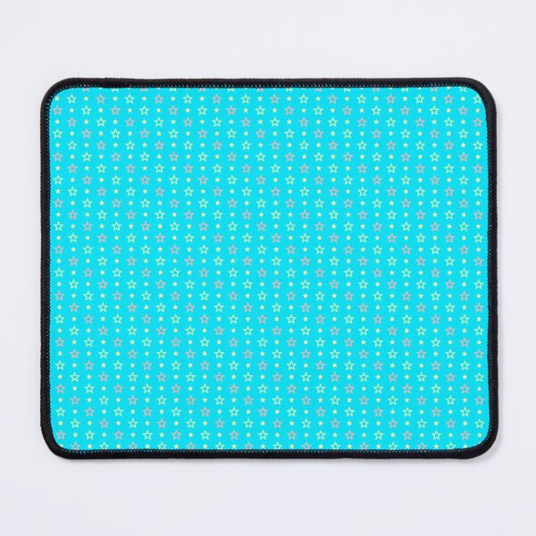 Item preview, Pink Green & Yellow Stars Blue Background Inifinity Pattern designed and sold by Alchemy-A-La-G.