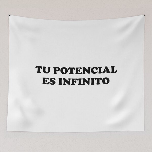Item preview, Tu potencial es infinito - Spanish motivational designed and sold by Inspirationmotivation.