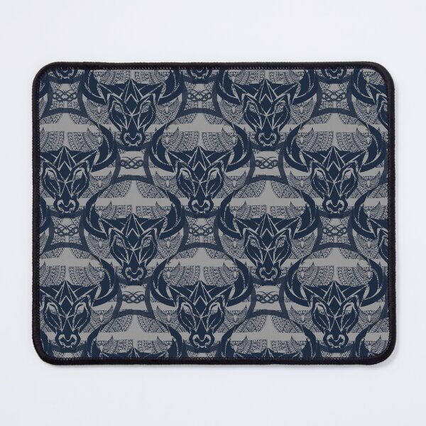 Item preview, Buffalo Animal Pattern prints designed and sold by Lenoyer-Shop.