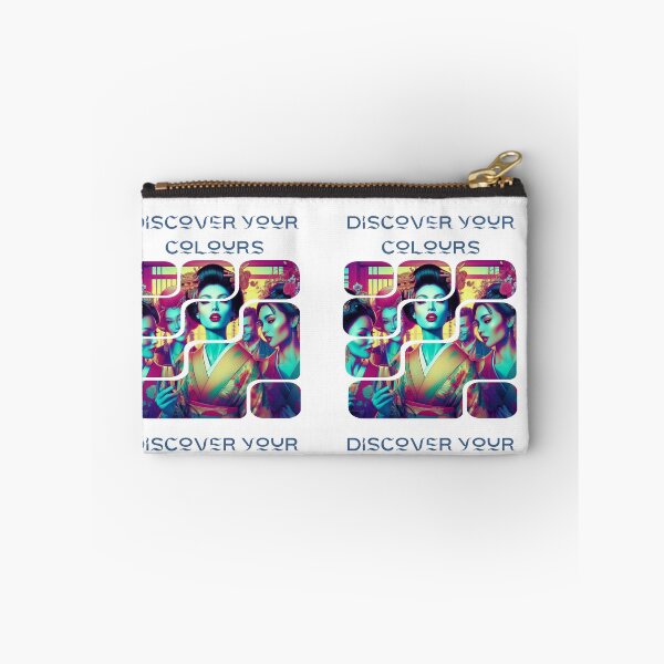 Item preview, Discover your colours, geisha abstract artpiece,  designed and sold by Coolparrotgirl.