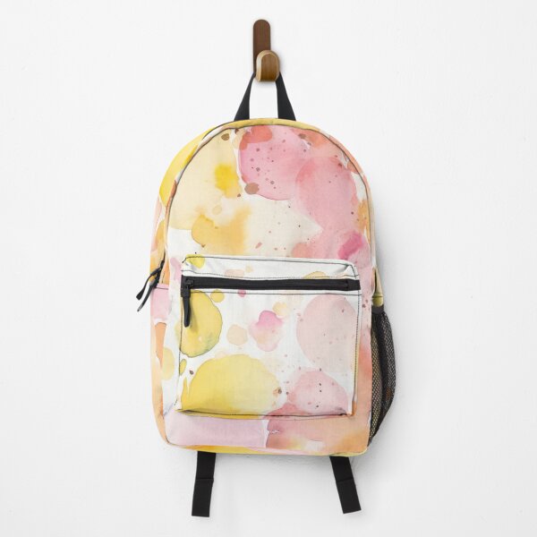 Item preview, Sunny Purple Grey and Pink Abstract Round Splashes in Light Pastel Colors designed and sold by MeowcuryRising.