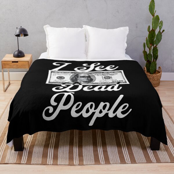 Item preview, I See Dead People, Money, Benjamin designed and sold by These_Prints.