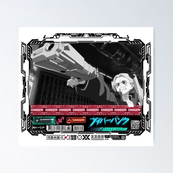 Item preview, REBECCA - Cyberpunk Edgerunners - サイバーパンク エッジランナーズ designed and sold by Kai Multiverse.