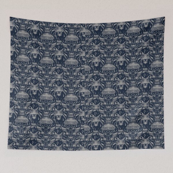 Item preview, Lion & Buffalo Animal Pattern prints designed and sold by Lenoyer-Shop.