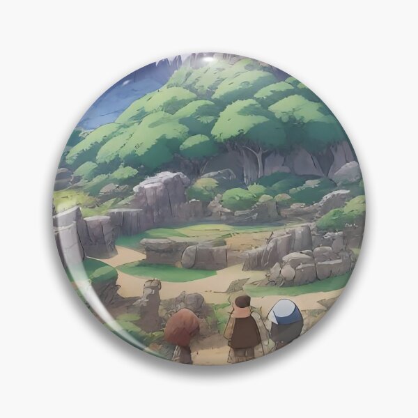 Item preview, Enchanted Village Nestled Amidst Majestic Nature’s Embrace designed and sold by ArtComixHaven.