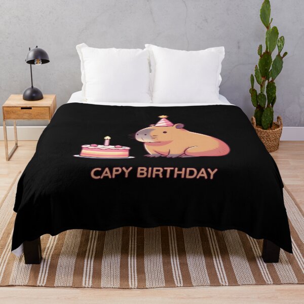 Item preview, Capybirthday, Capy Birthday! Cute Capybara  designed and sold by These_Prints.