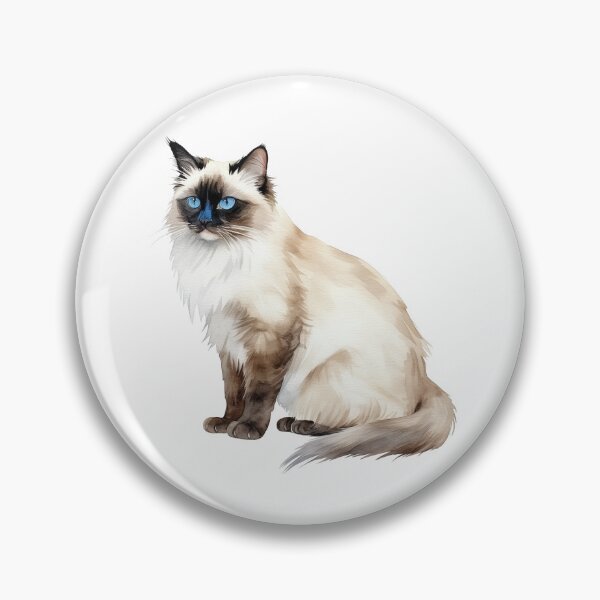 Item preview, Birman cat designed and sold by New-School-Wave.