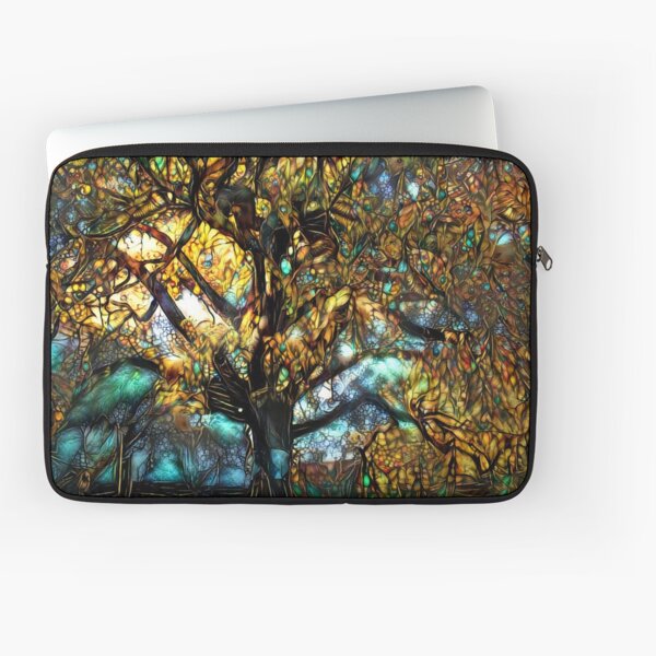 Redreaming Deep Dreamed Moreton Bay Jewel Laptop Sleeve