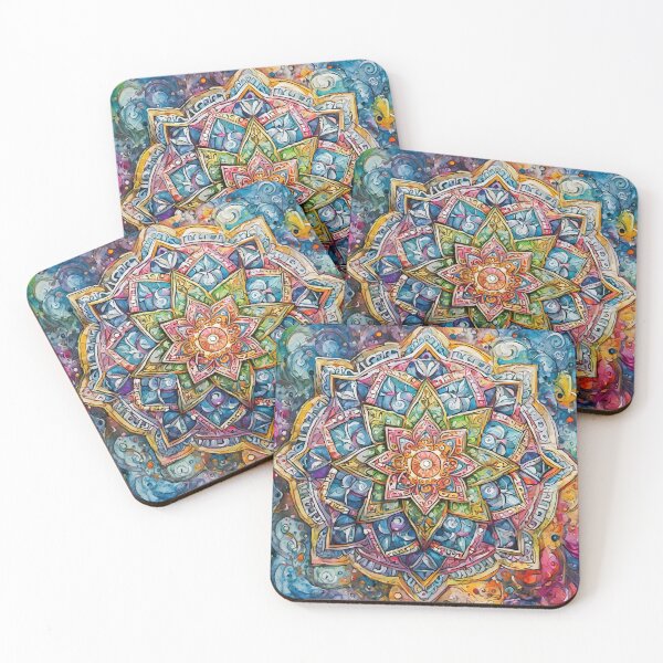 Item preview, Colorful Mandala designed and sold by HarmonyandSage.