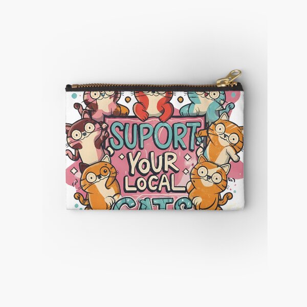 Item preview, Embrace Feline Friends - Support Local Cats Through Art designed and sold by itsbyshawn.
