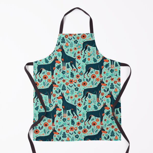 Item preview, Love is in the Air: Transform Your Mini Doberman's Space with Seamless Springtime Wallpaper Patterns designed and sold by Rosa Elena Albornoz Mendez.