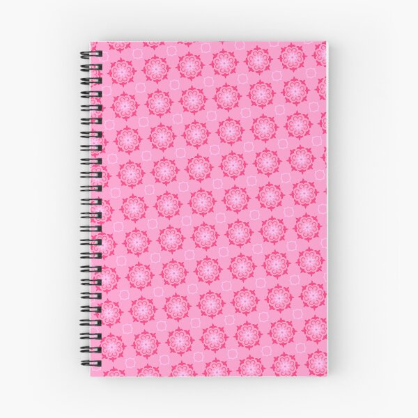 Item preview, Pink & White Circle Flower Octagram Geometry Infinity Pattern designed and sold by Alchemy-A-La-G.