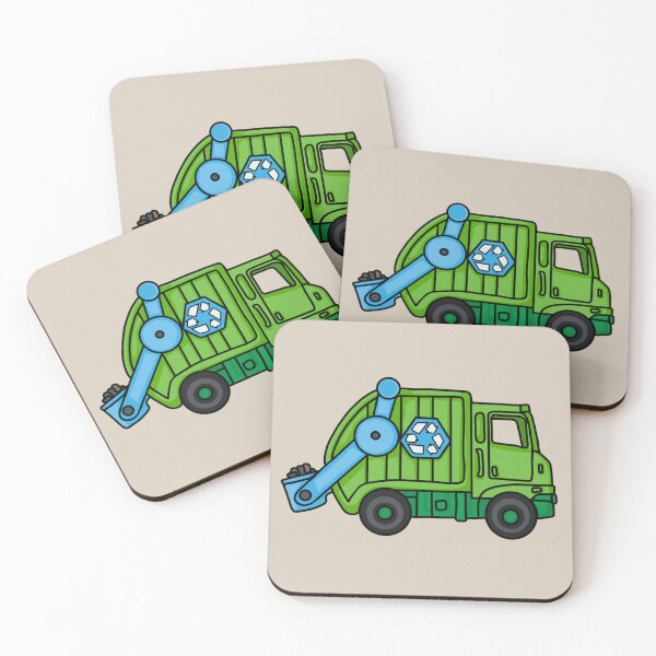 Item preview, Toy Recycling Truck designed and sold by Unhinged Heather.
