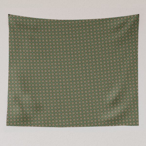 Item preview, Green Red & Yellow Circle Flower Octagram Infinity Pattern designed and sold by Alchemy-A-La-G.