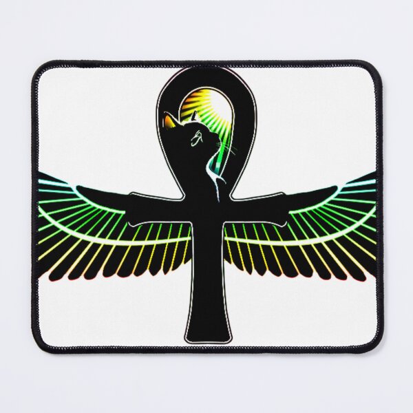 Item preview, winged ankh cross designed and sold by UZRWRLD .